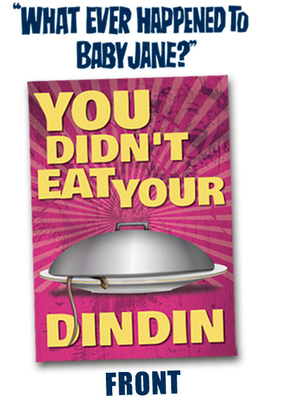 Whatever Happened To Baby Jane Interactive Card £4.99